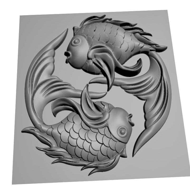 картинка Рыбки F5-052 3D-STL.COM