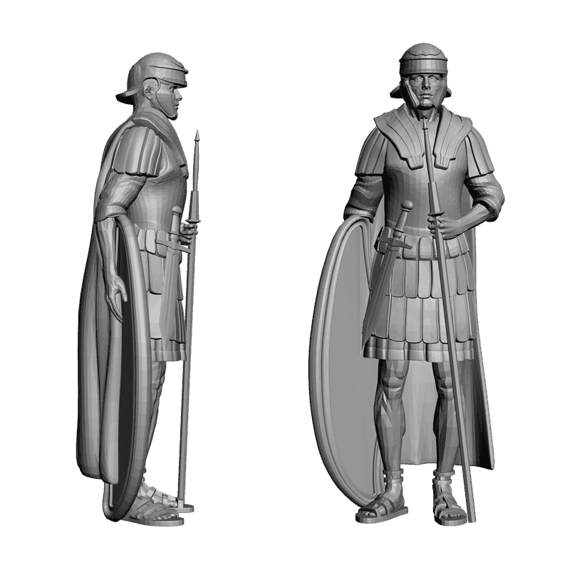 картинка Воин L3-054 3D-STL.COM