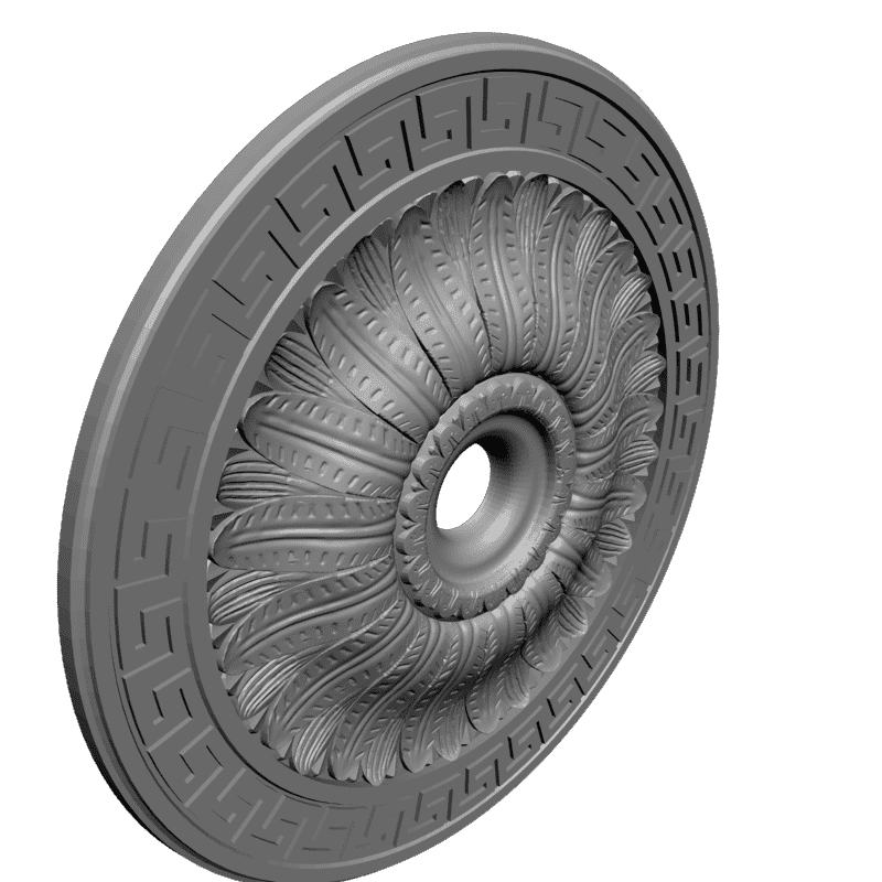картинка Розетка декоративная D16-275 3D-STL.COM