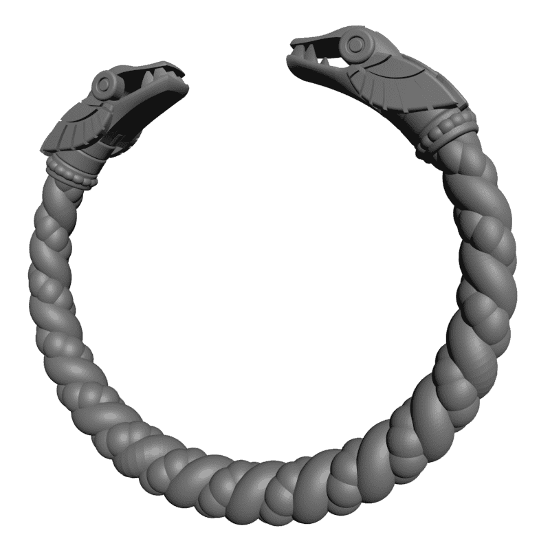 картинка Браслет Змеи RY1-011 3D-STL.COM
