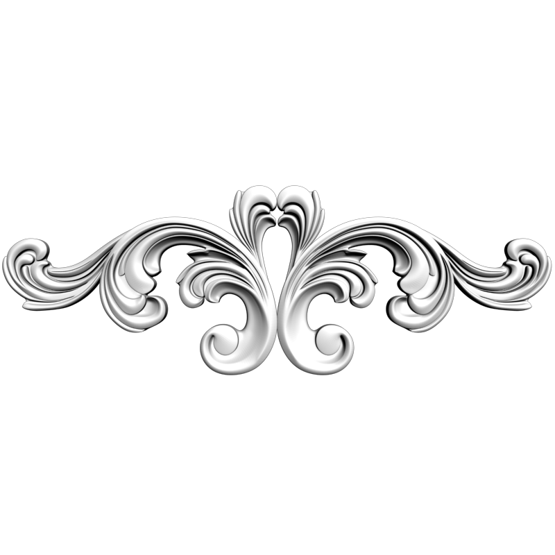 картинка Накладка резная D10-283 3D-STL.COM