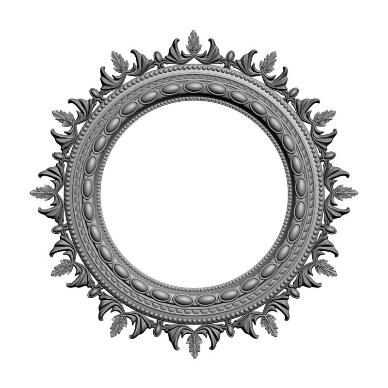 картинка Рама резная D14-544 3D-STL.COM