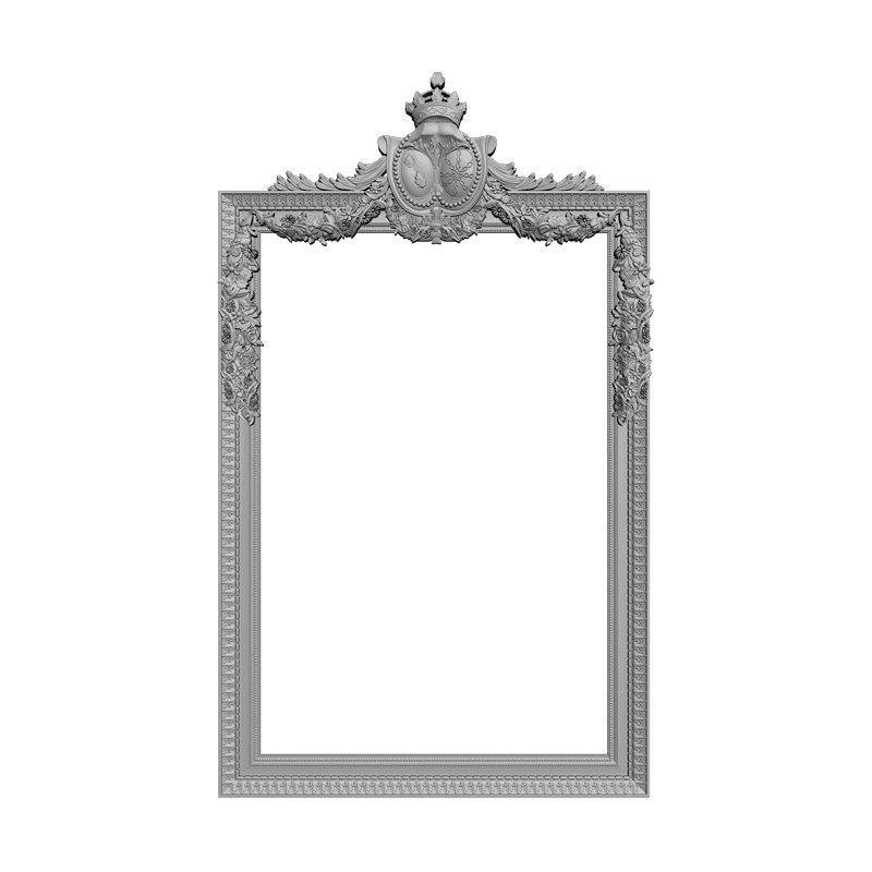 картинка Рамка резная D14-282 3D-STL.COM
