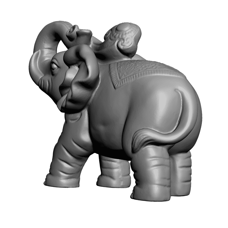 картинка Слонёнок F1-108 3D-STL.COM