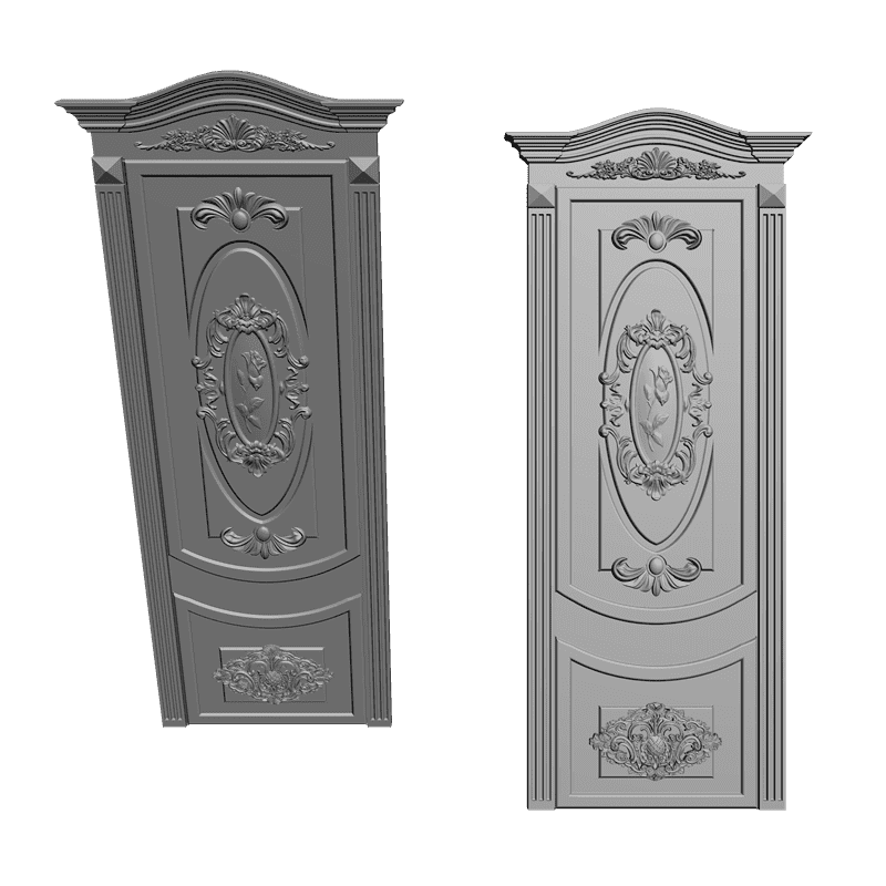 картинка Дверь резная H3-038 3D-STL.COM
