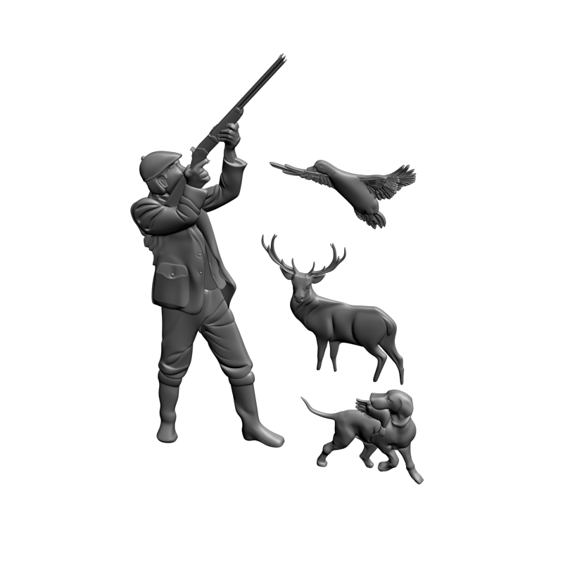 картинка Охотник L1-108 3D-STL.COM