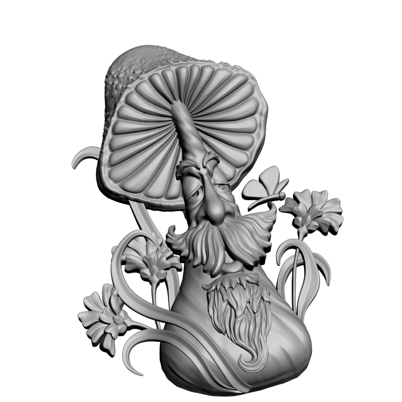 картинка Гриб PI1-275 3D-STL.COM
