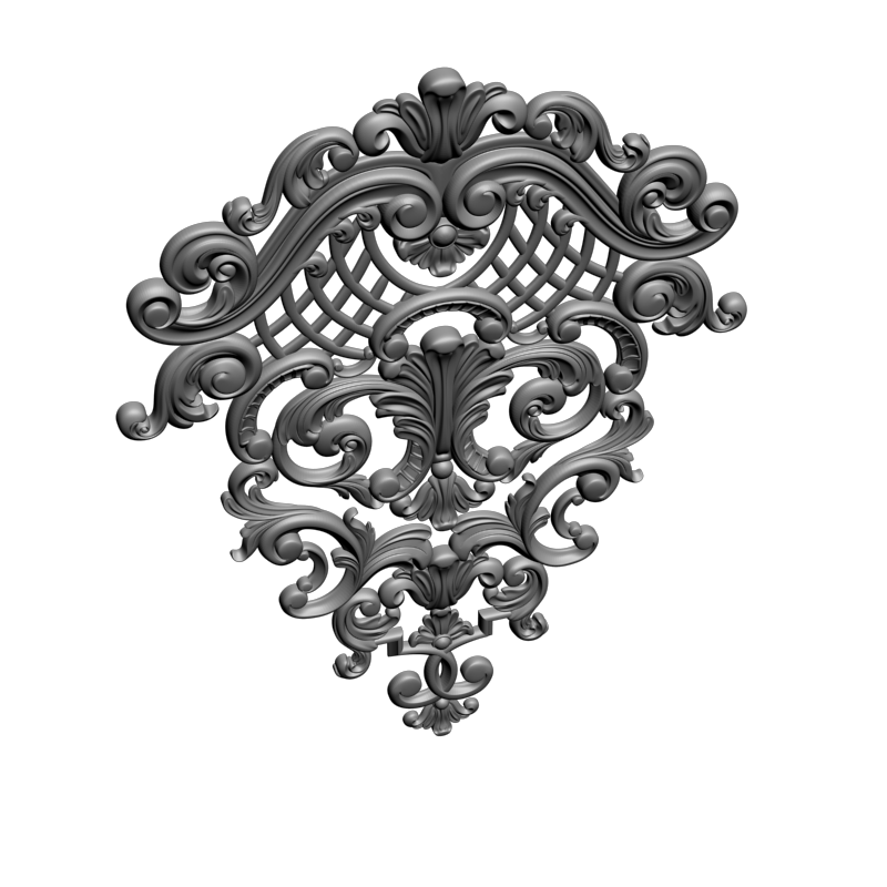 картинка Накладка декоративная D10-360 3D-STL.COM