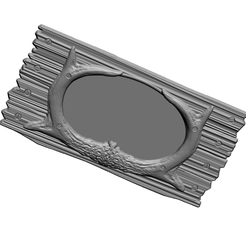 картинка Рама резная D14-534 3D-STL.COM