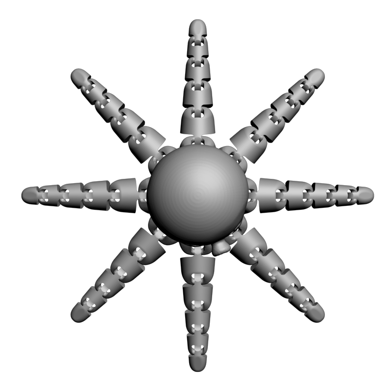 картинка Осьминог PI1-345 3D-STL.COM