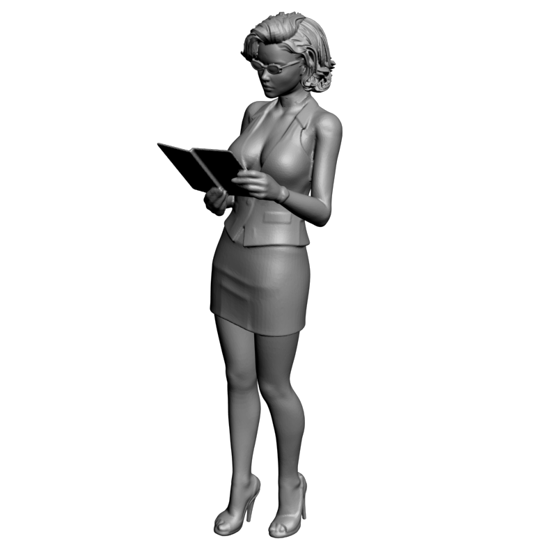 картинка Красивая девушка L3-236 3D-STL.COM