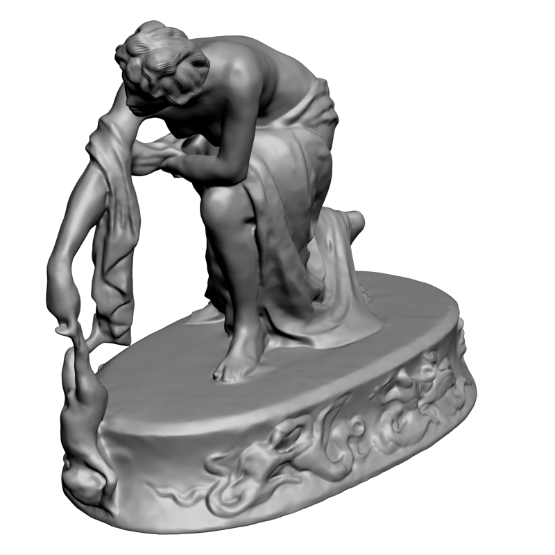 картинка Женщина и ребёнок L3-210 3D-STL.COM