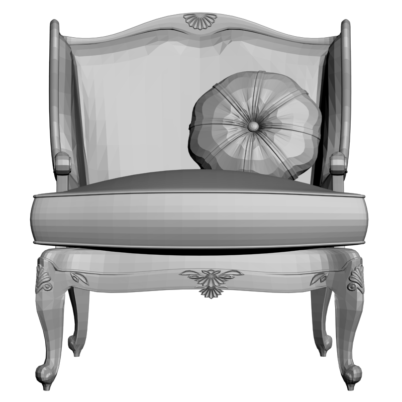 картинка Кресло M3-113 3D-STL.COM