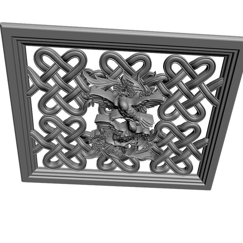 картинка Панель резная D11-043 3D-STL.COM