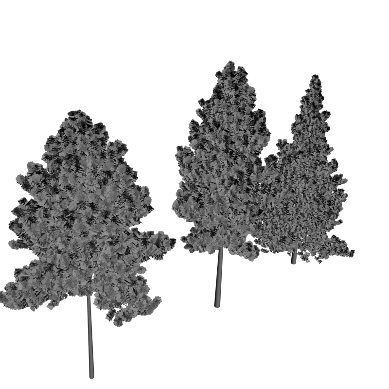картинка Деревья F4-105 3D-STL.COM