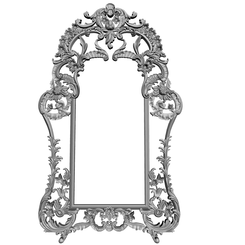 картинка Рама резная D14-223 3D-STL.COM