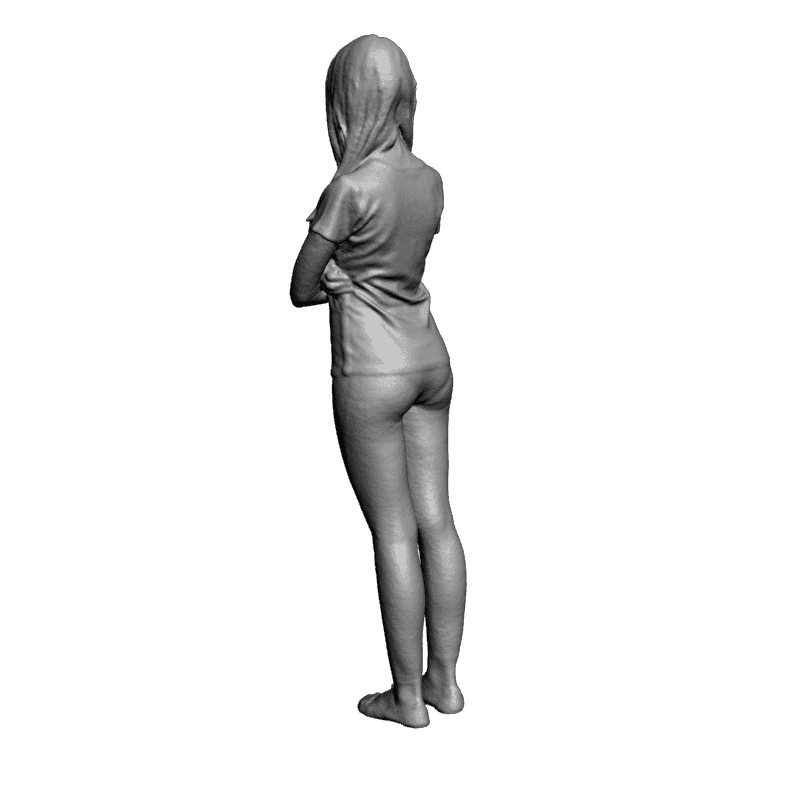 картинка Девушка L3-129 3D-STL.COM