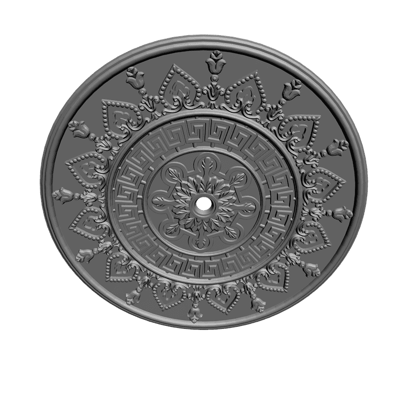 картинка Розетка резная D16-059 3D-STL.COM