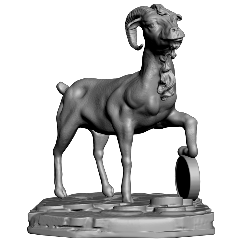картинка Козочка F1-184 3D-STL.COM
