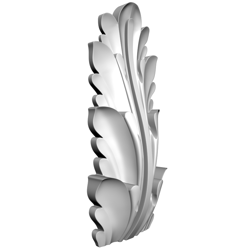 картинка Кронштейн резной D9-190 3D-STL.COM