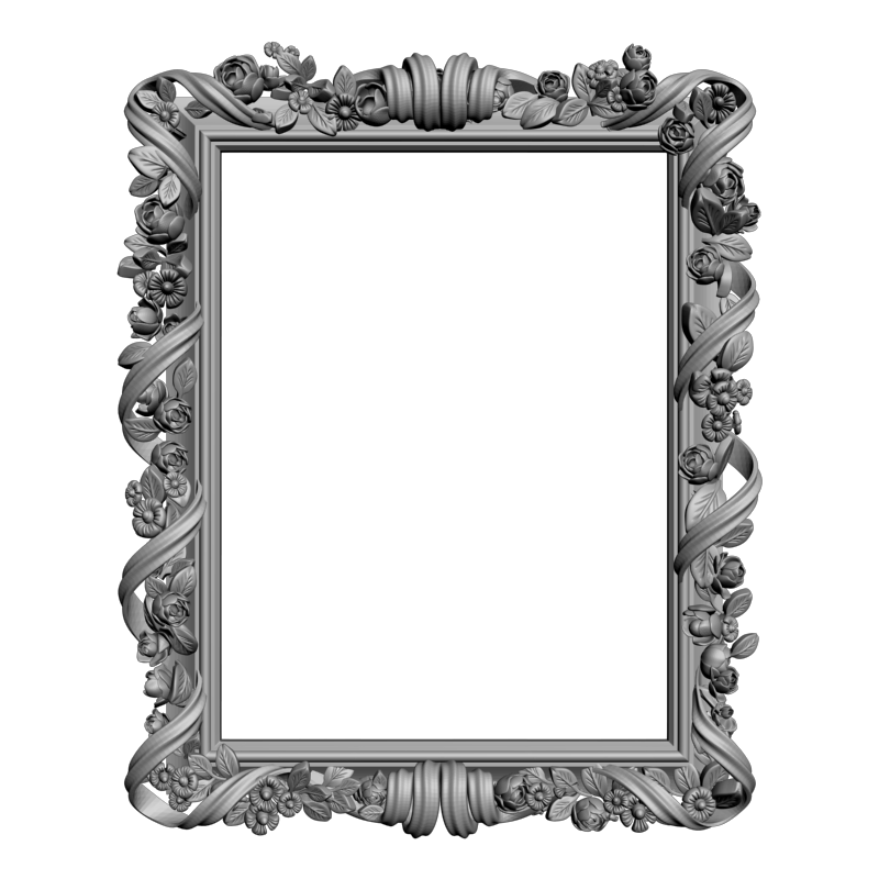 картинка Рама резная D14-506 3D-STL.COM