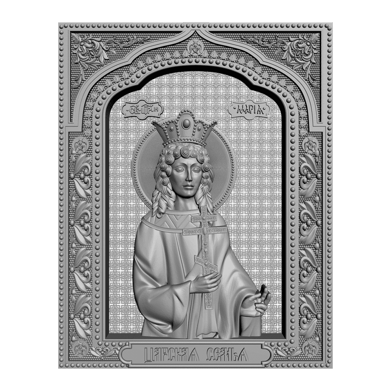 картинка Царевна Мария V3-109 3D-STL.COM