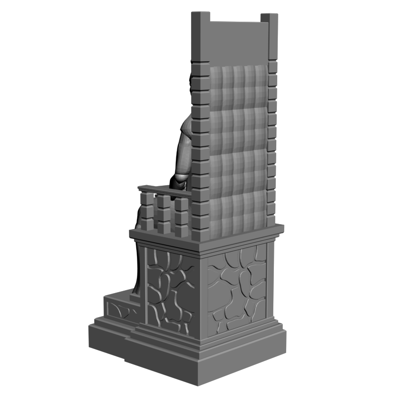 картинка Шахматная фигура PI3-124 3D-STL.COM