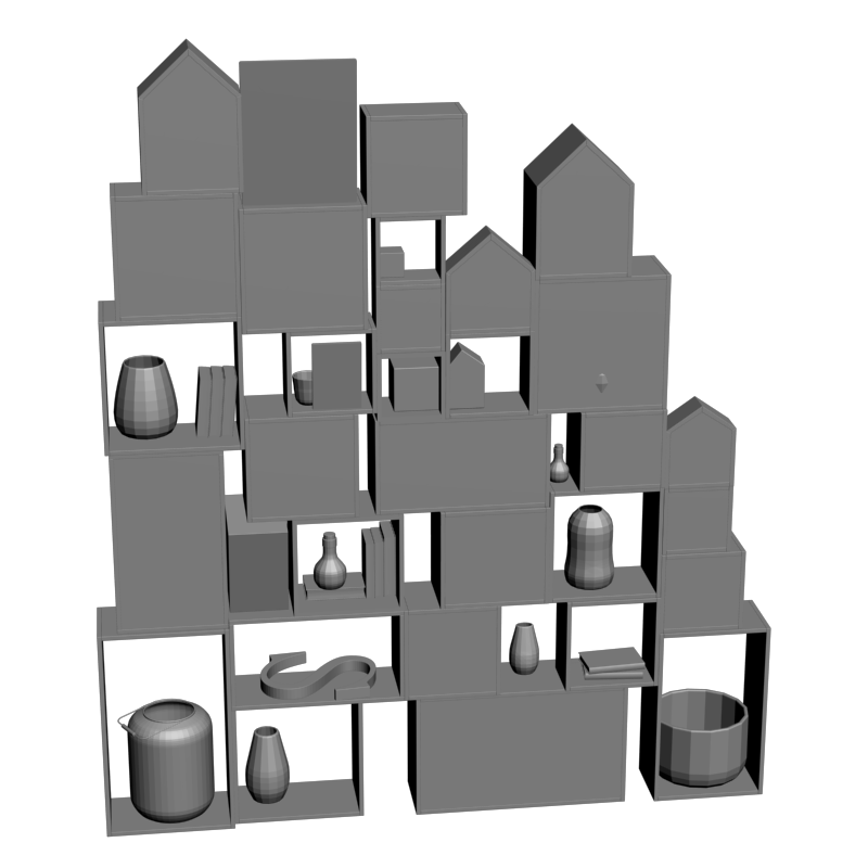 картинка Полки M13-040 3D-STL.COM