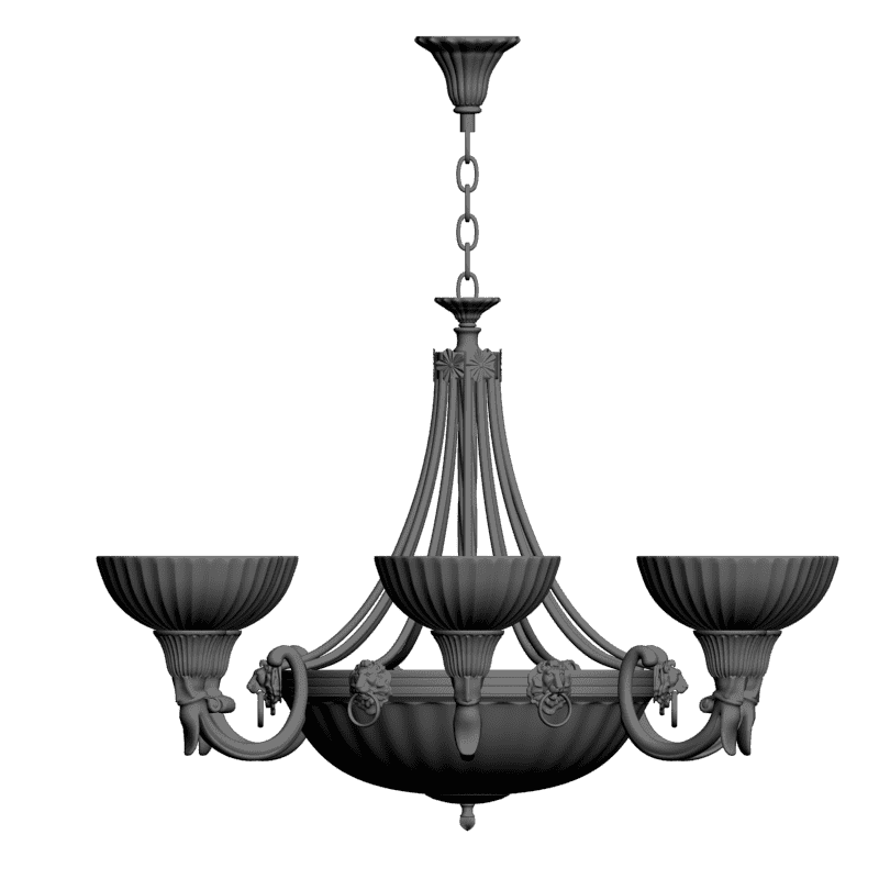 картинка Люстра Orion LU1689 H6-020 3D-STL.COM