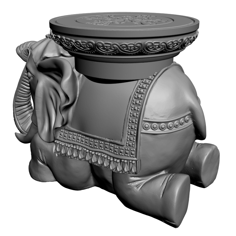 картинка Стол Слон M8-107 3D-STL.COM