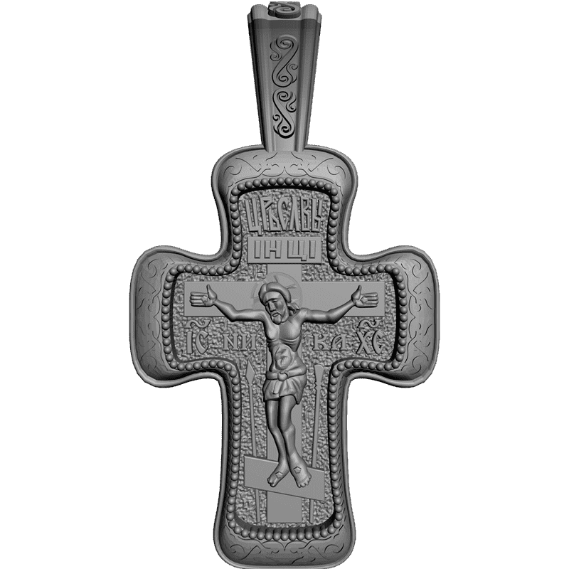 картинка Крестик RY4-008 3D-STL.COM