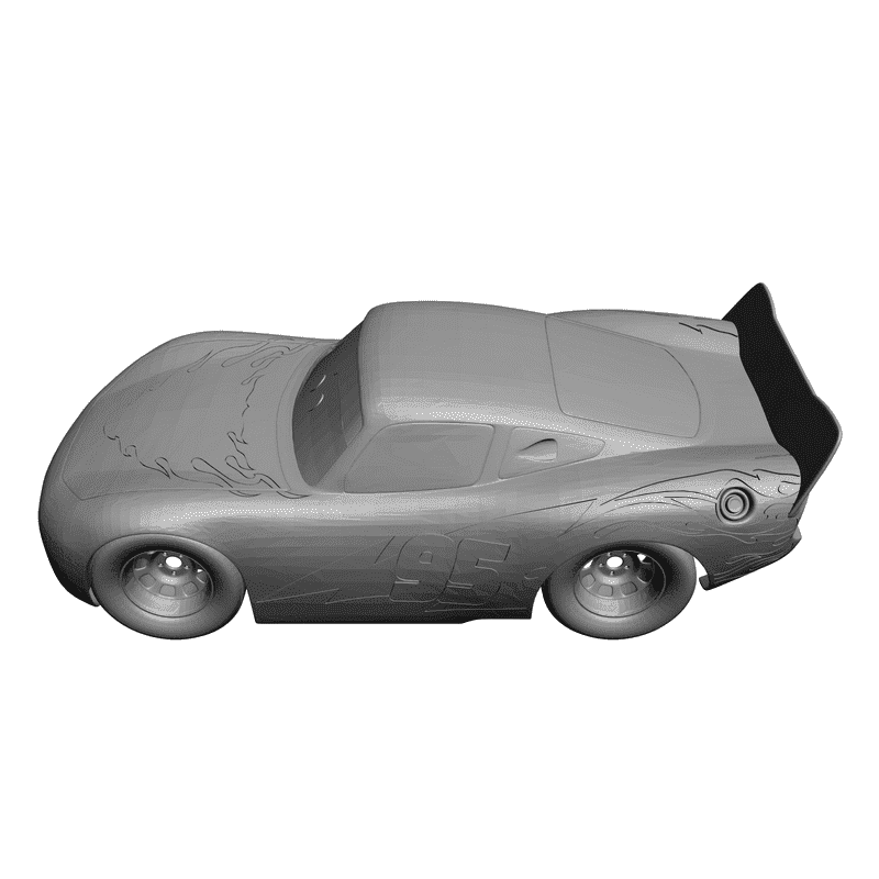 картинка Авто Mcqueen Car RT3-004 3D-STL.COM