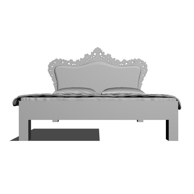 картинка Кровать M4-205 3D-STL.COM