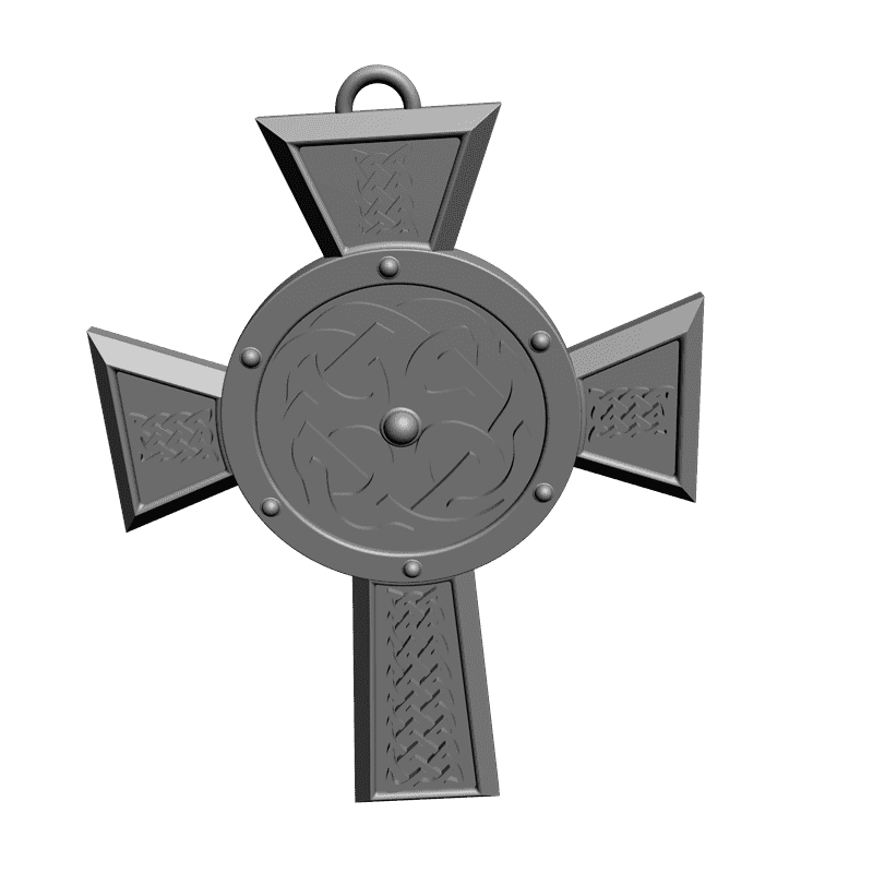 картинка Крестик RY4-050 3D-STL.COM