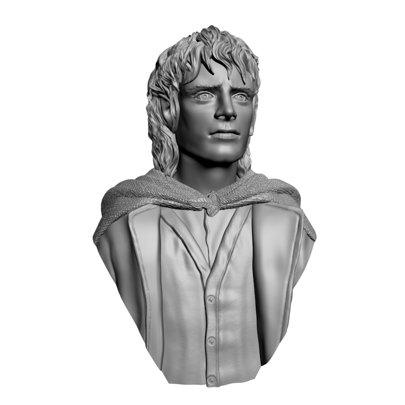 картинка Бюст L2-093 3D-STL.COM