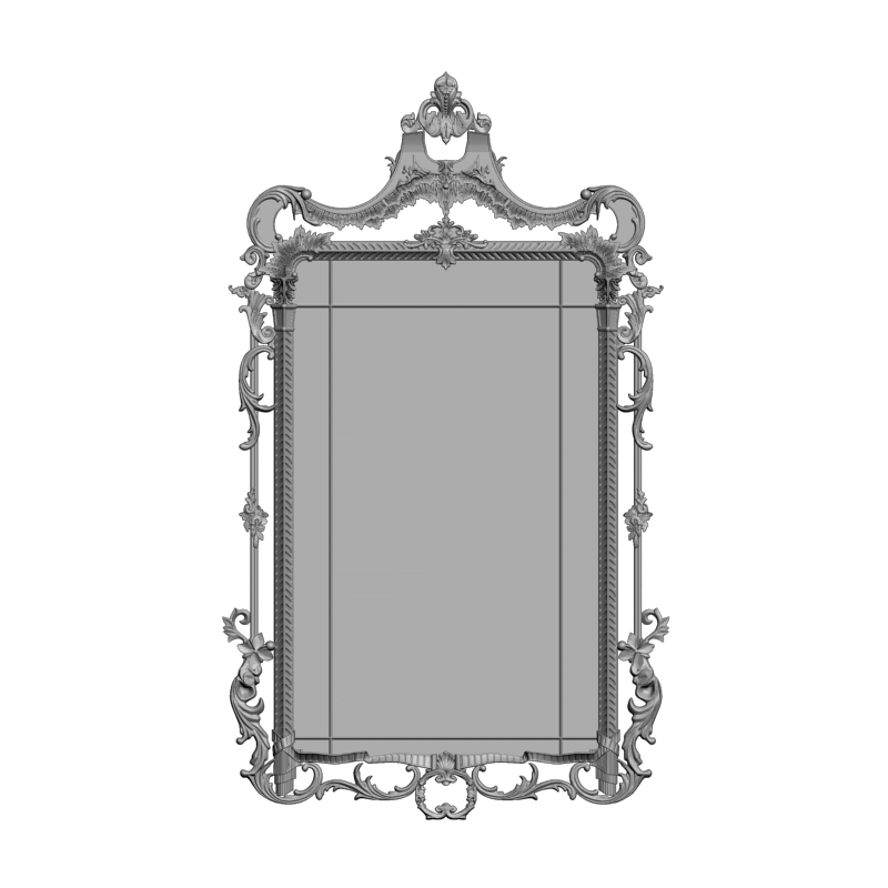 картинка Рама резная D14-498 3D-STL.COM
