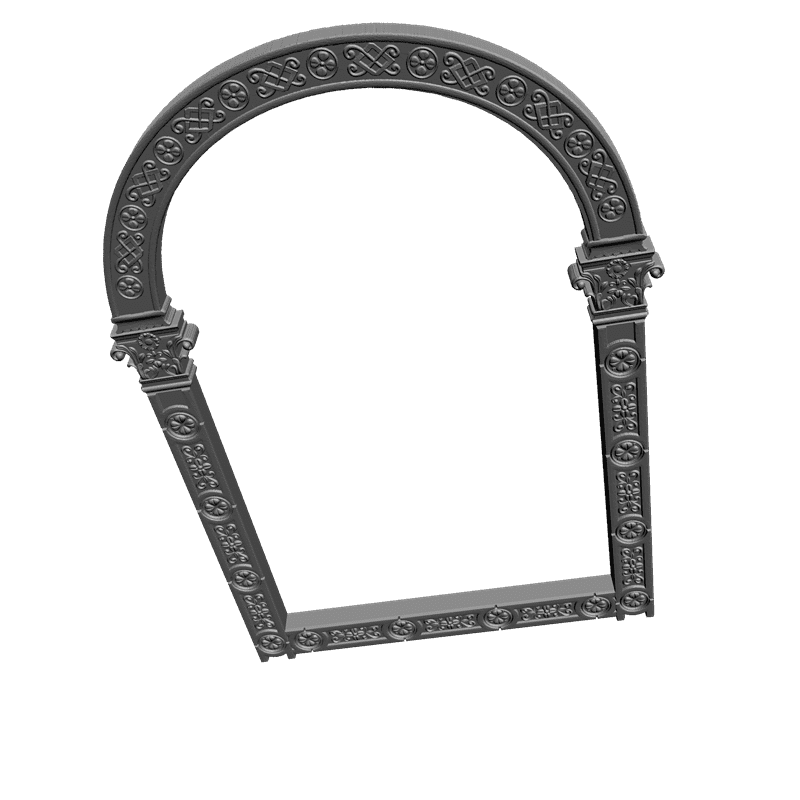 картинка Рама резная Киот D14-175 3D-STL.COM