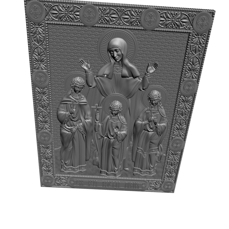 картинка Вера Надежда Любовь и мать их Софья V3-362 3D-STL.COM
