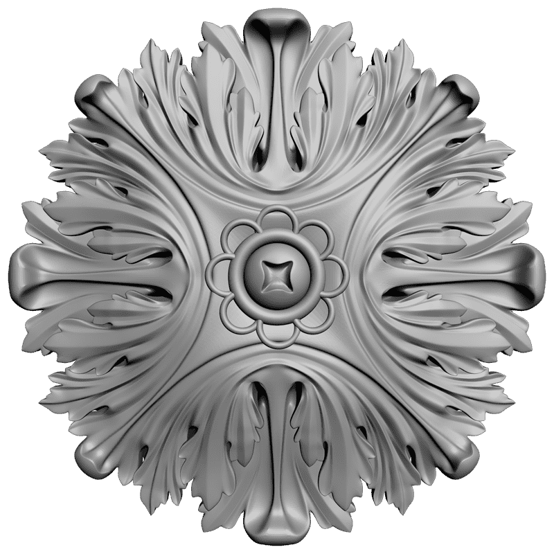 картинка Розетка резная D16-026 3D-STL.COM