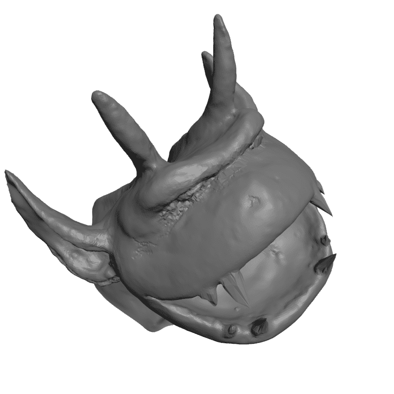 картинка Голова гоблина PI1-210 3D-STL.COM