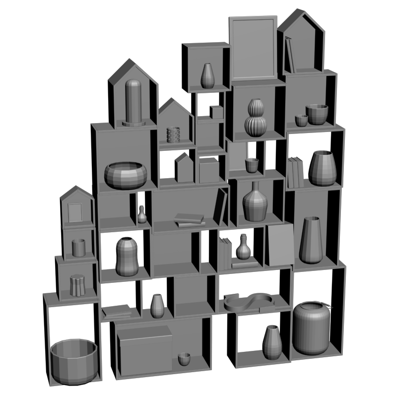 картинка Полки M13-040 3D-STL.COM