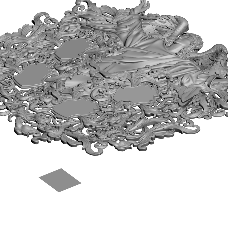 картинка Ангел V1-070 3D-STL.COM