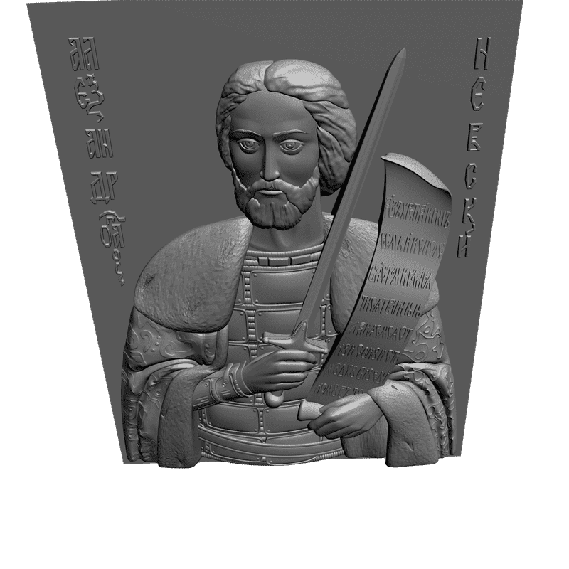 картинка Александр Невский V3-064 3D-STL.COM
