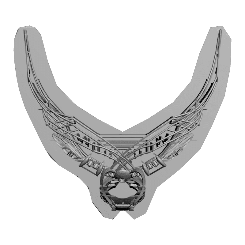 картинка Крылья на опоре P4-324 3D-STL.COM