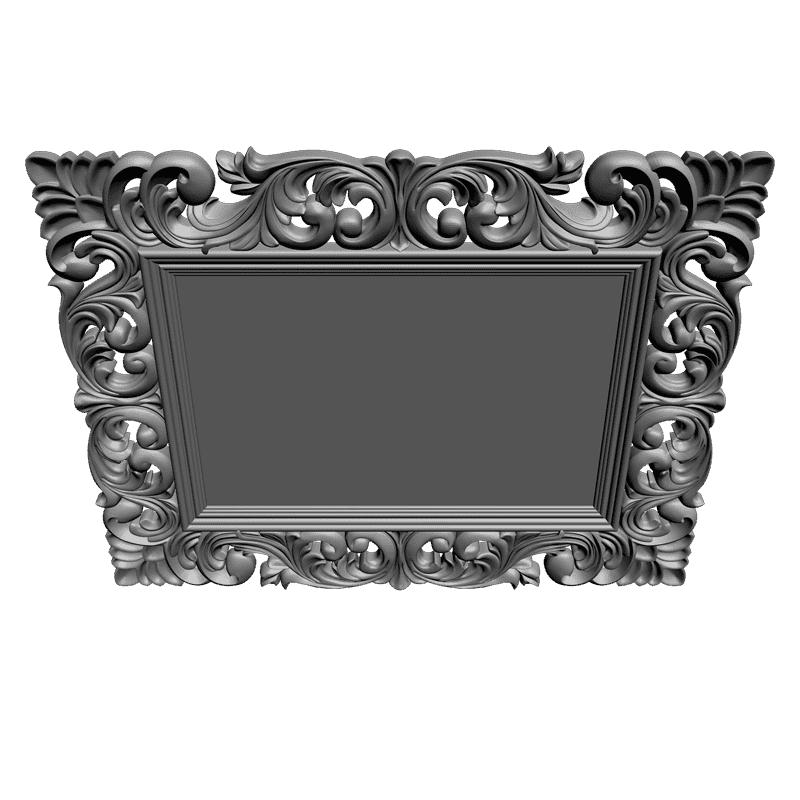 картинка Рама прямоугольная D14-110 3D-STL.COM