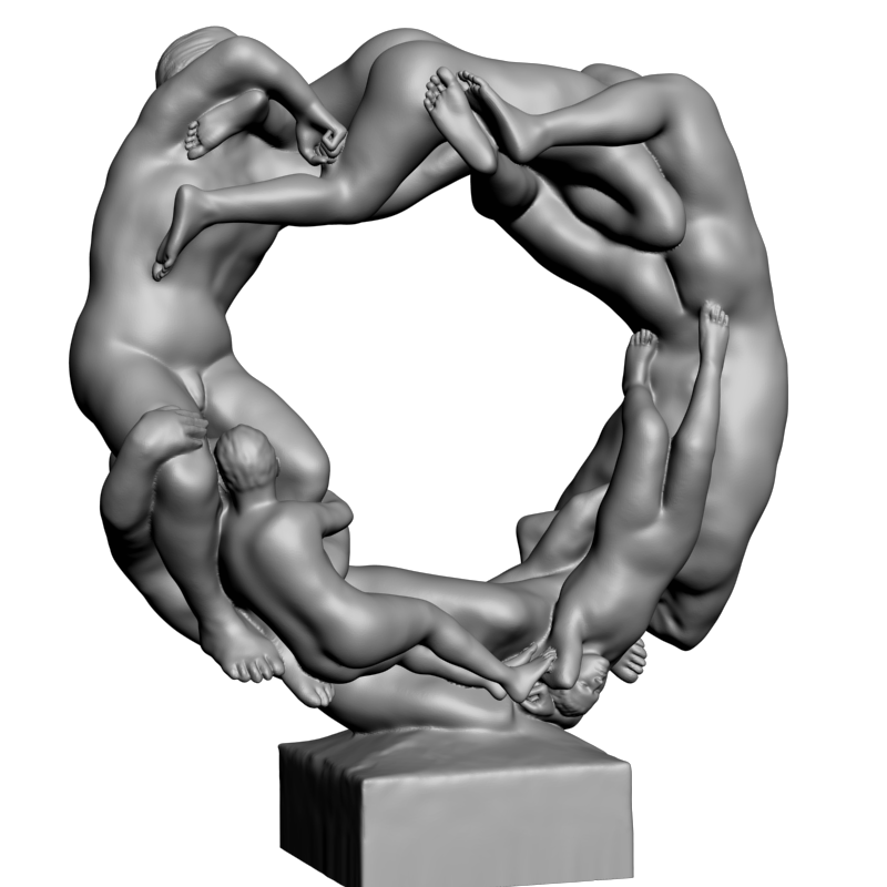 картинка Искусство круга L3-161 3D-STL.COM