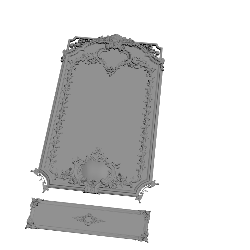 картинка Зеркало D14-414 3D-STL.COM