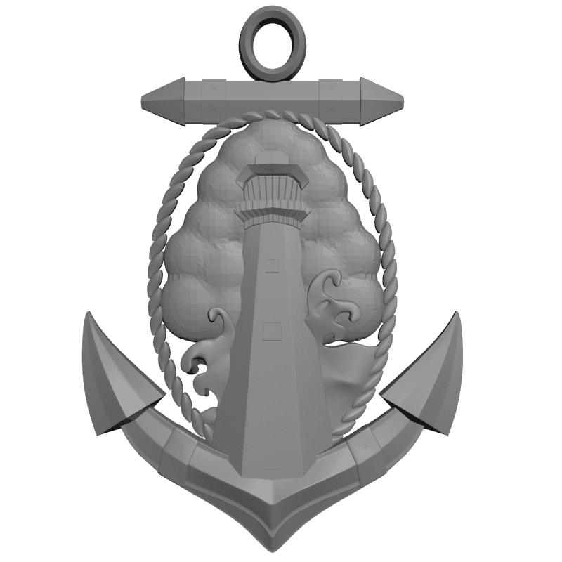 картинка Якорь P4-288 3D-STL.COM