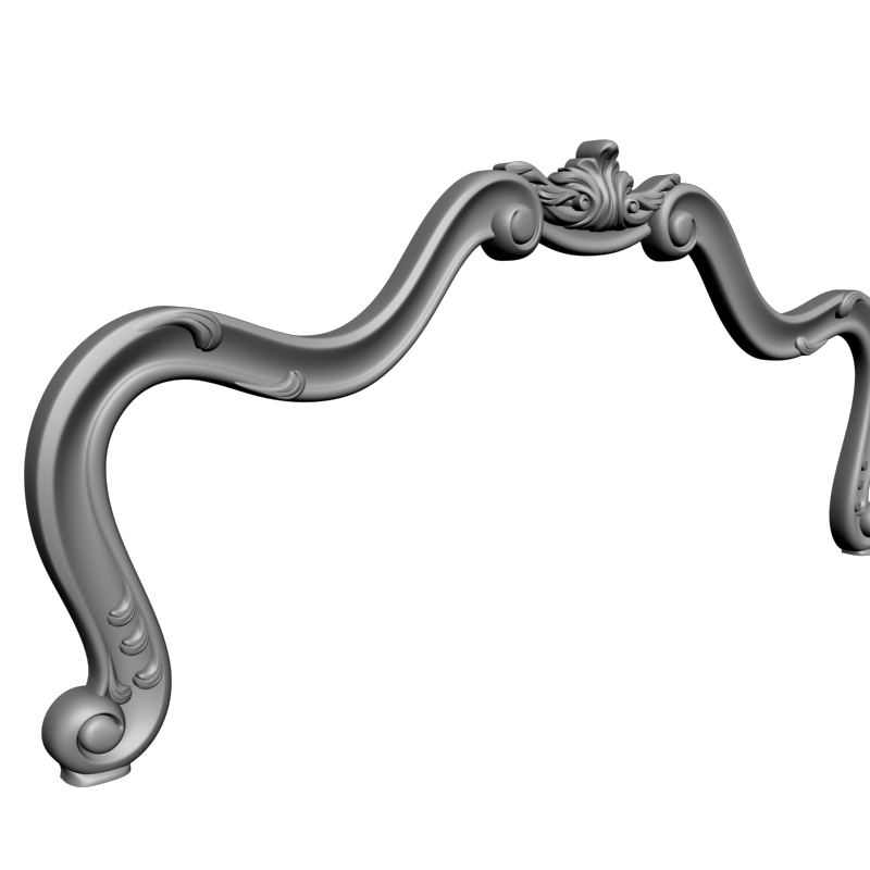 картинка Спинка кровати M4-203 3D-STL.COM