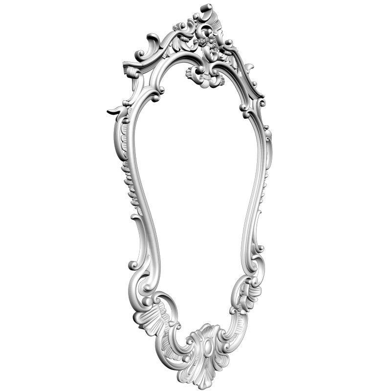 картинка Рама резная D14-387 3D-STL.COM